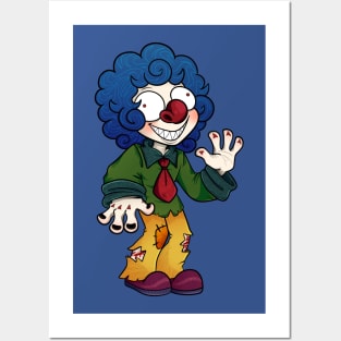 Berry The Clown Posters and Art